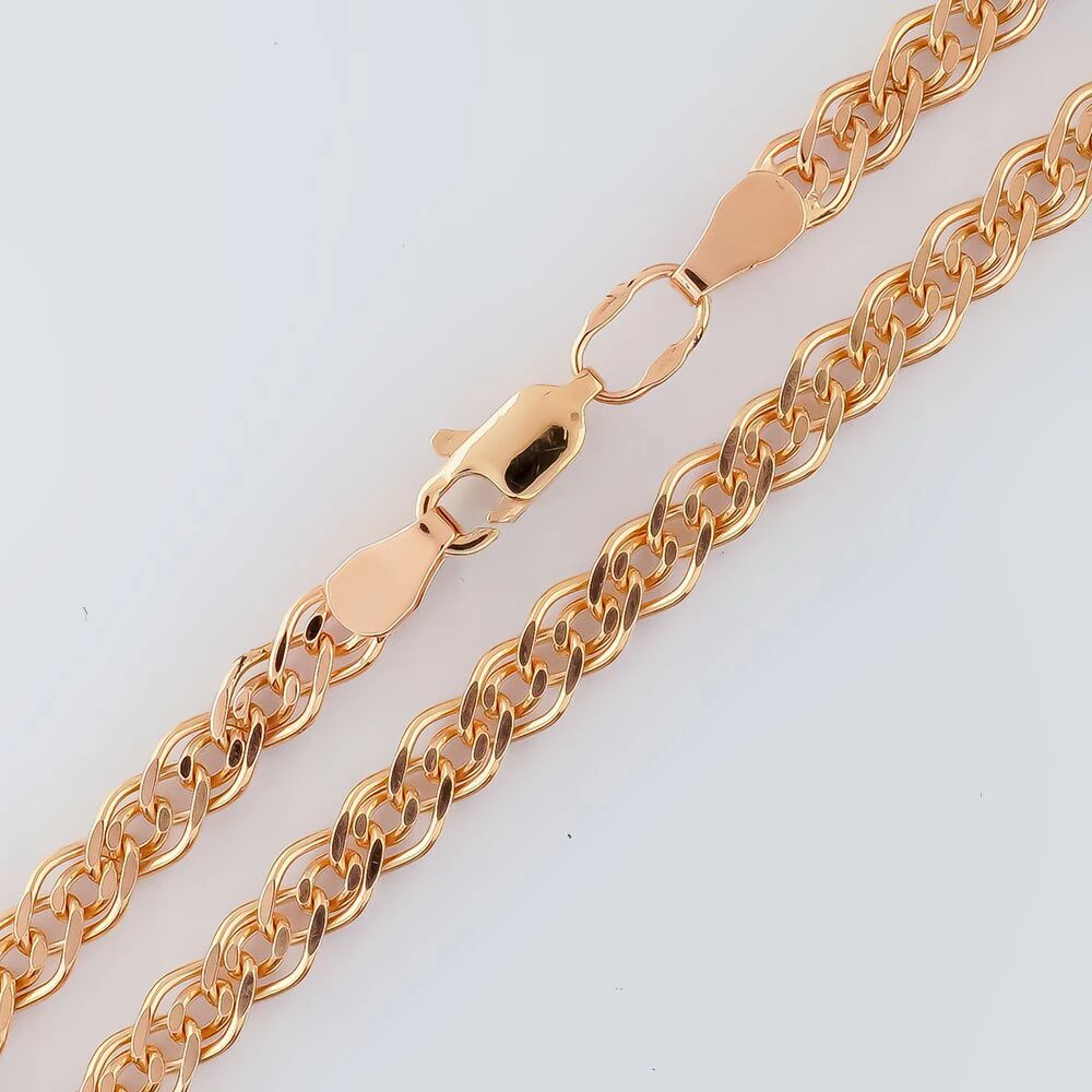 Браслет из красного золота 585 пробы