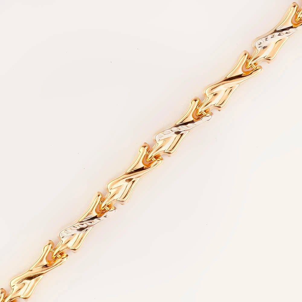 Браслет из красного золота 585 пробы