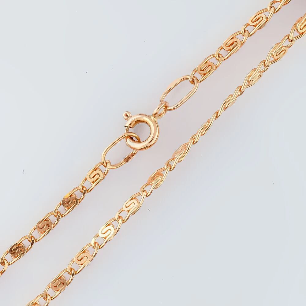 Браслет из красного золота 585 пробы