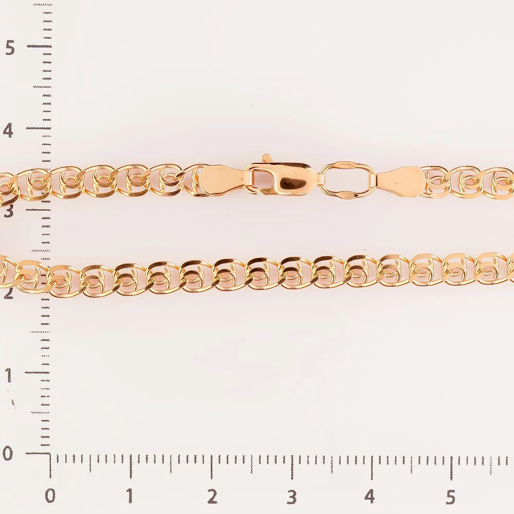 Браслет из красного золота 585 пробы