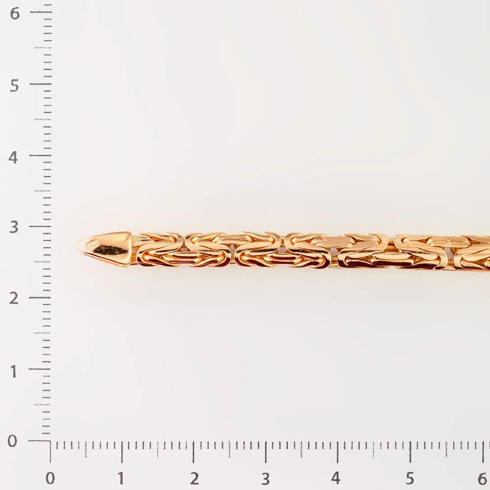 Браслет из красного золота 583 пробы