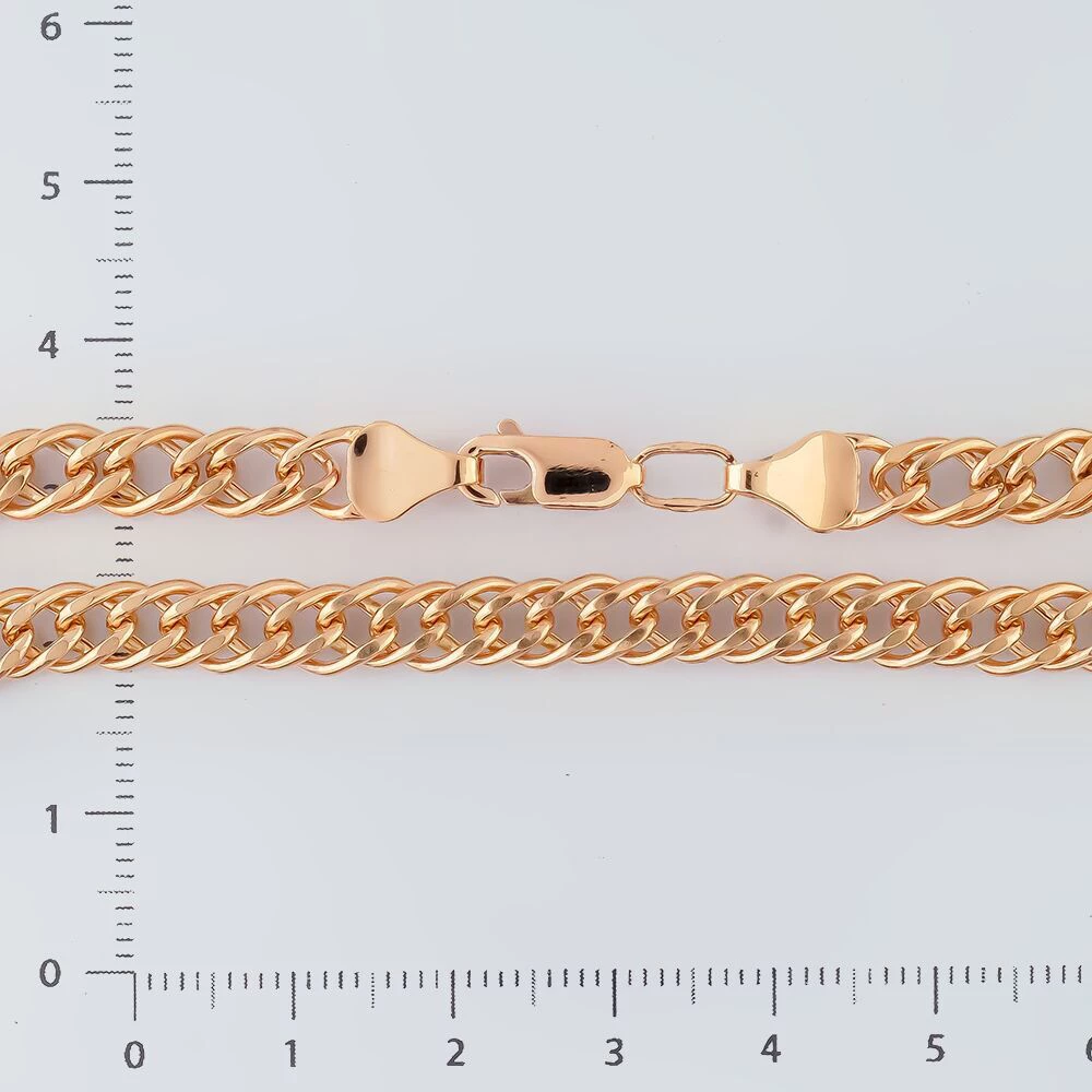 Браслет из красного золота 585 пробы