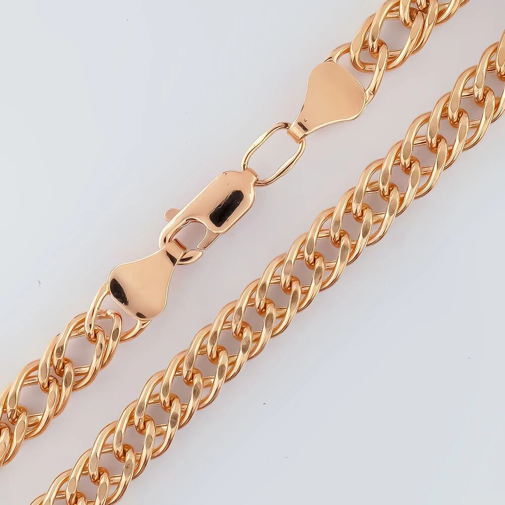 Браслет из красного золота 585 пробы