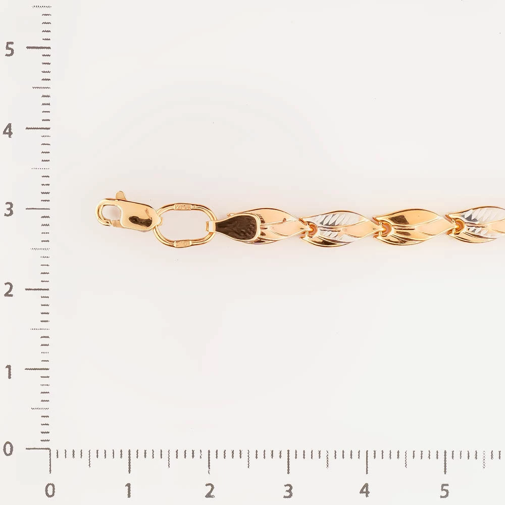 Браслет из красного золота 583 пробы