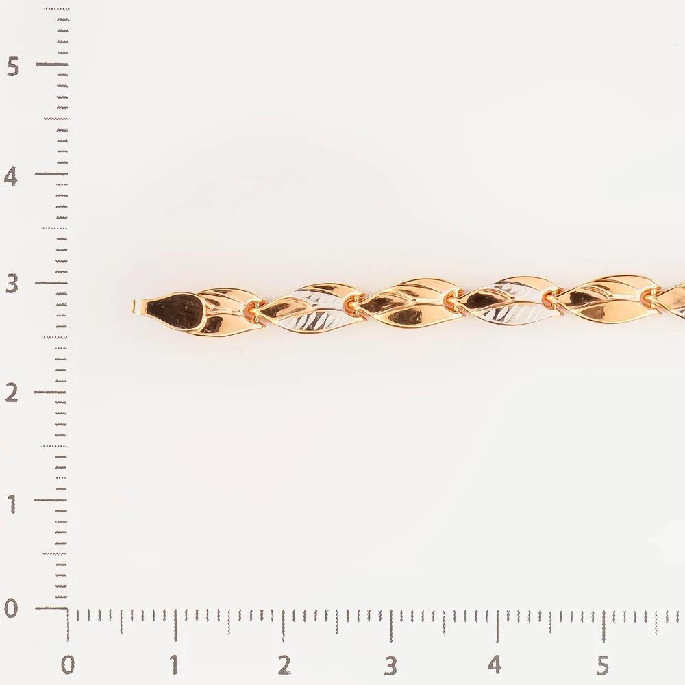 Браслет из красного золота 583 пробы