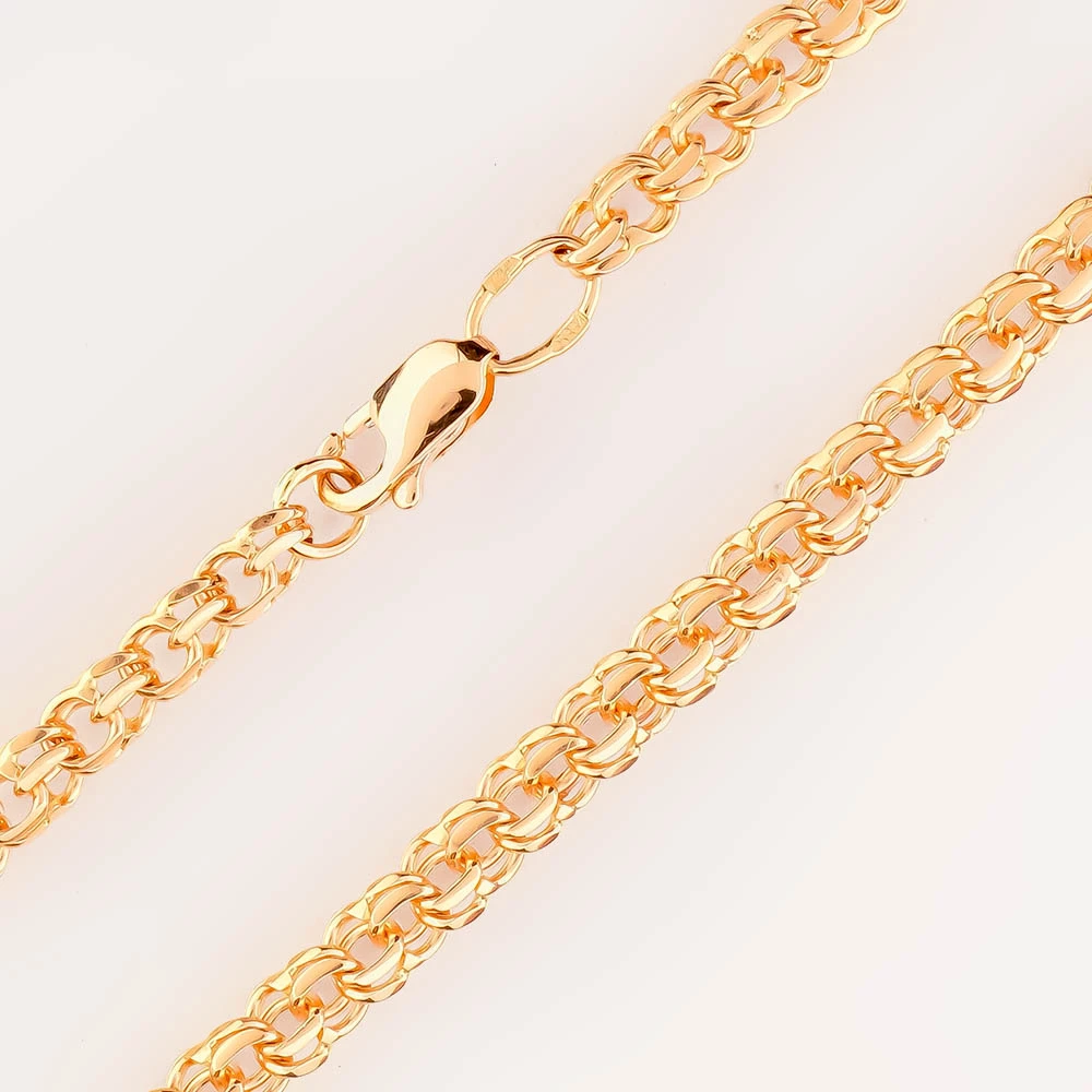 Браслет из красного золота 585 пробы