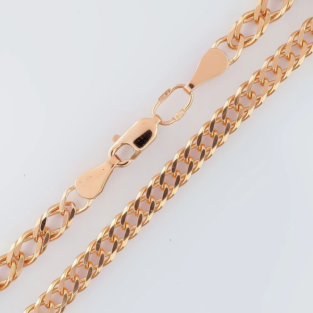 Браслет из красного золота 585 пробы