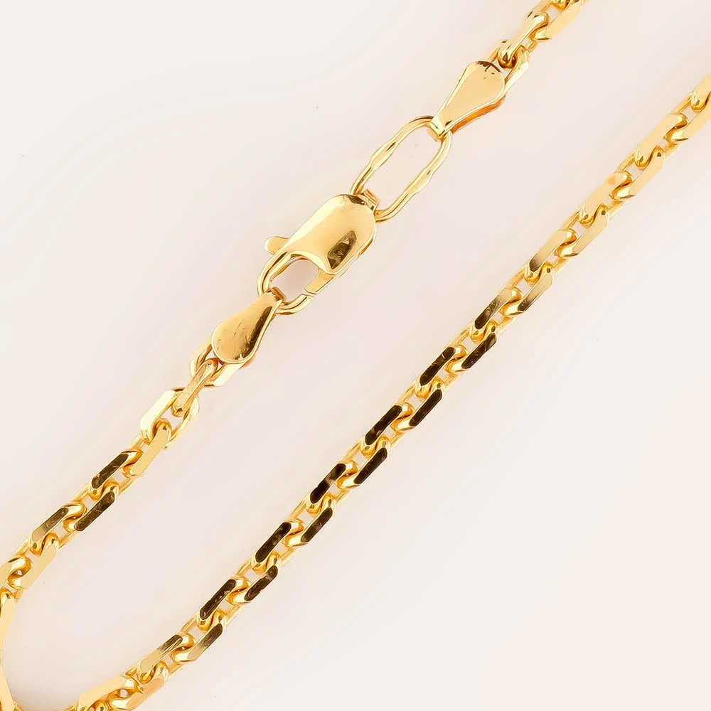 Браслет из желтого золота 585 пробы