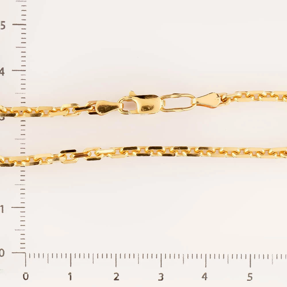 Браслет из желтого золота 585 пробы