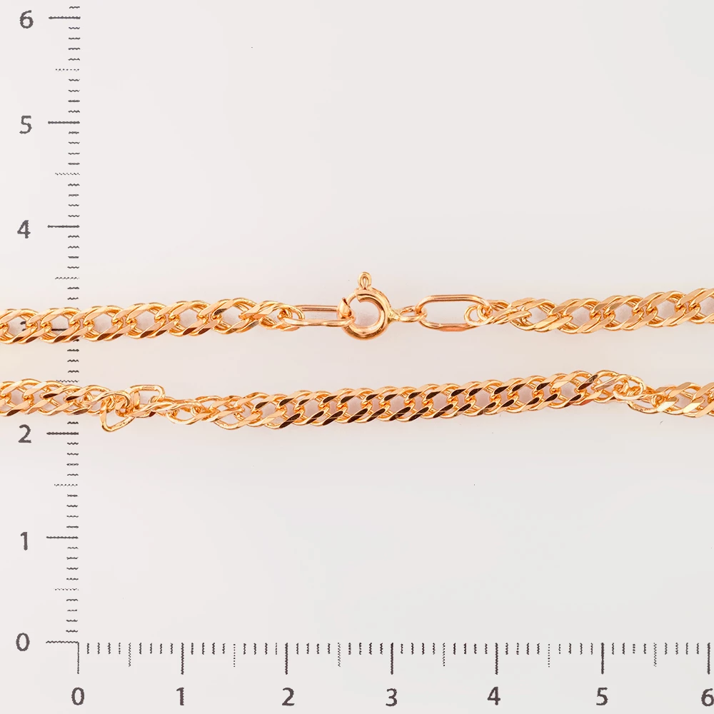 Браслет из красного золота 585 пробы