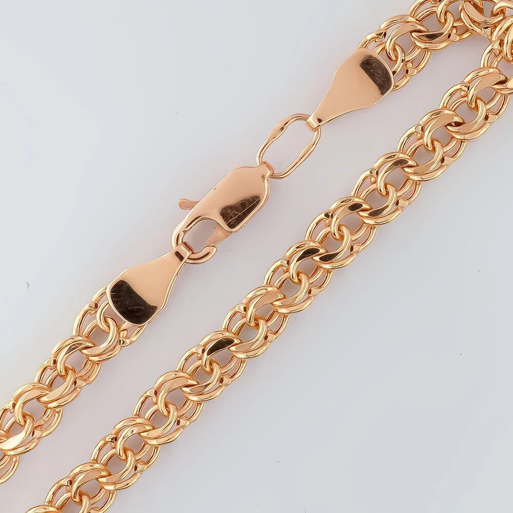 Браслет из красного золота 585 пробы