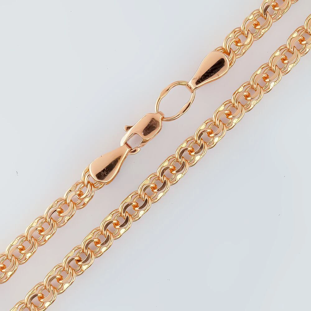 Браслет из красного золота 585 пробы