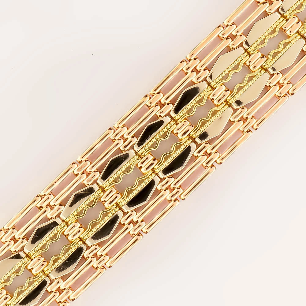 Браслет из красного золота 585 пробы