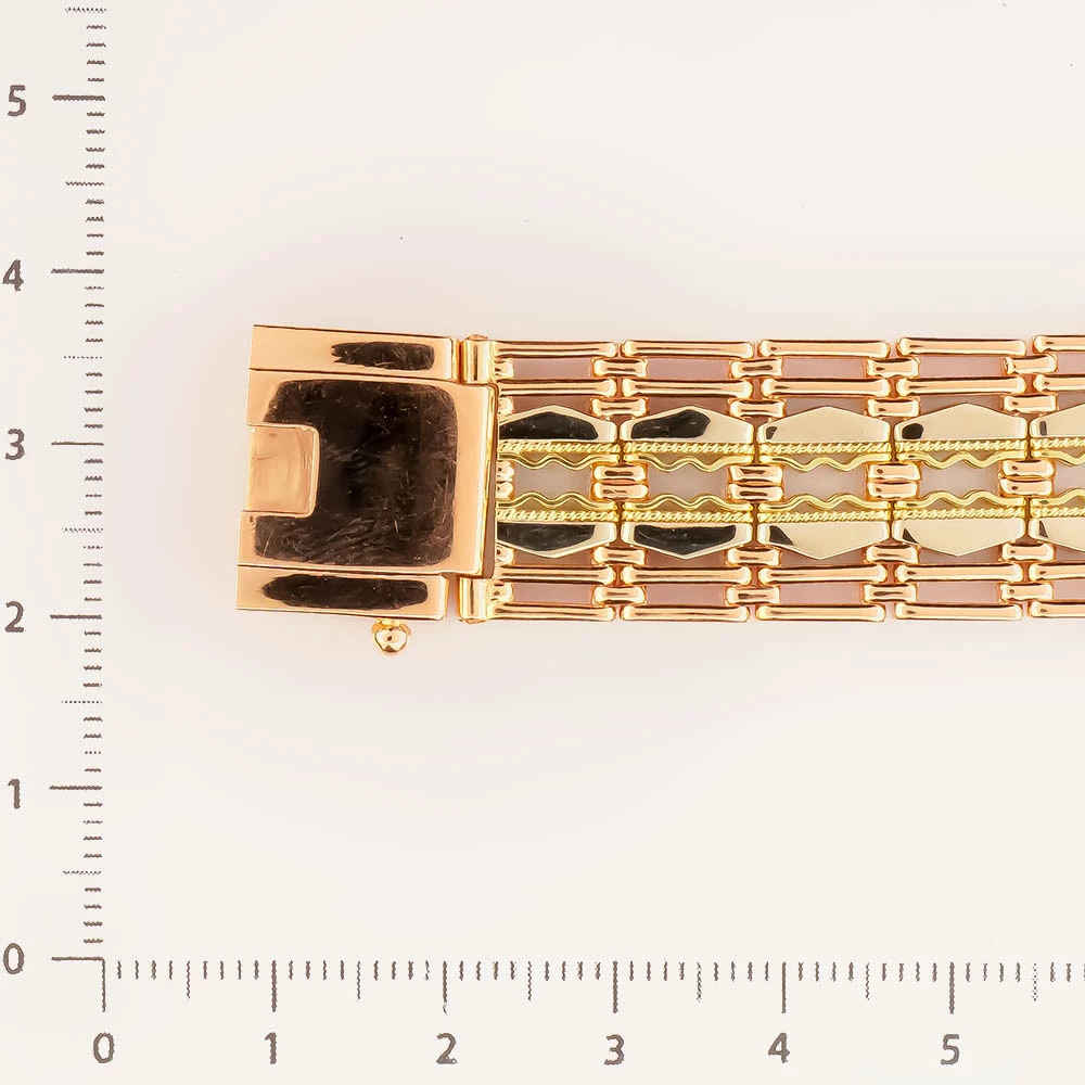 Браслет из красного золота 585 пробы