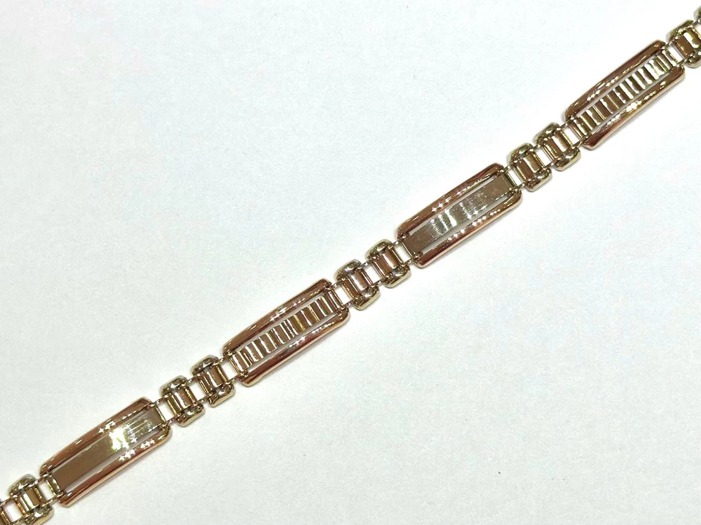 Браслет из красного золота 585 пробы