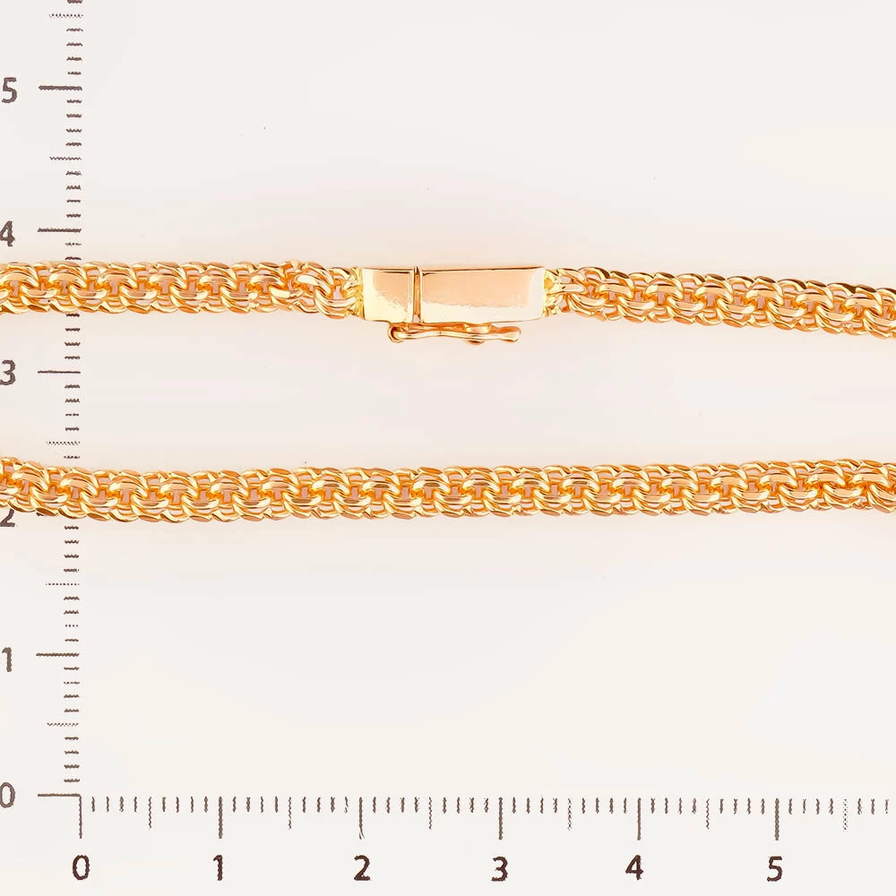 Браслет из красного золота 585 пробы