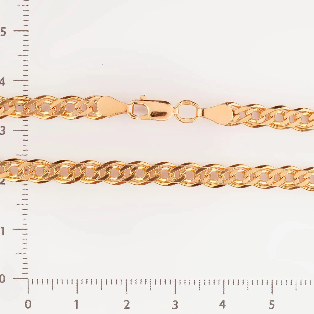 Браслет из красного золота 585 пробы