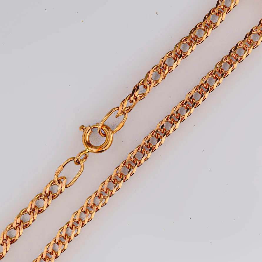 Браслет из красного золота 585 пробы