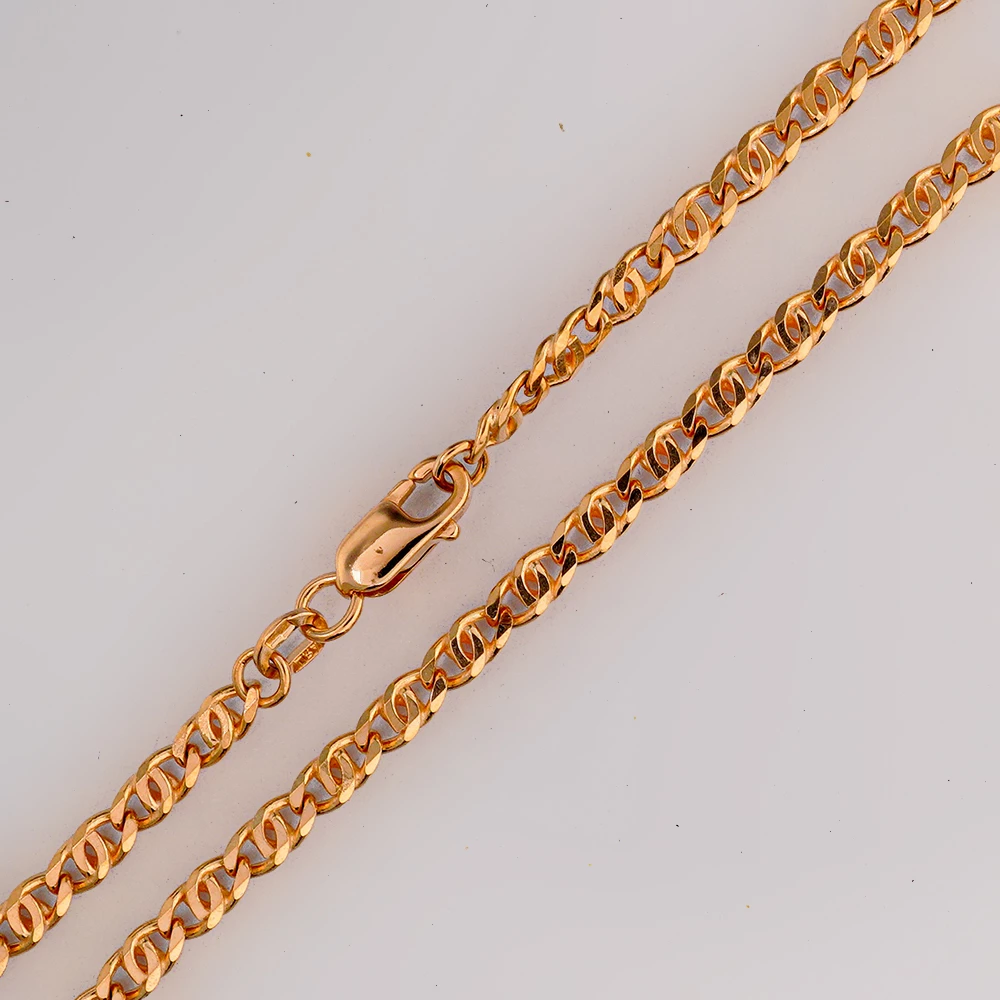 Браслет из красного золота 585 пробы