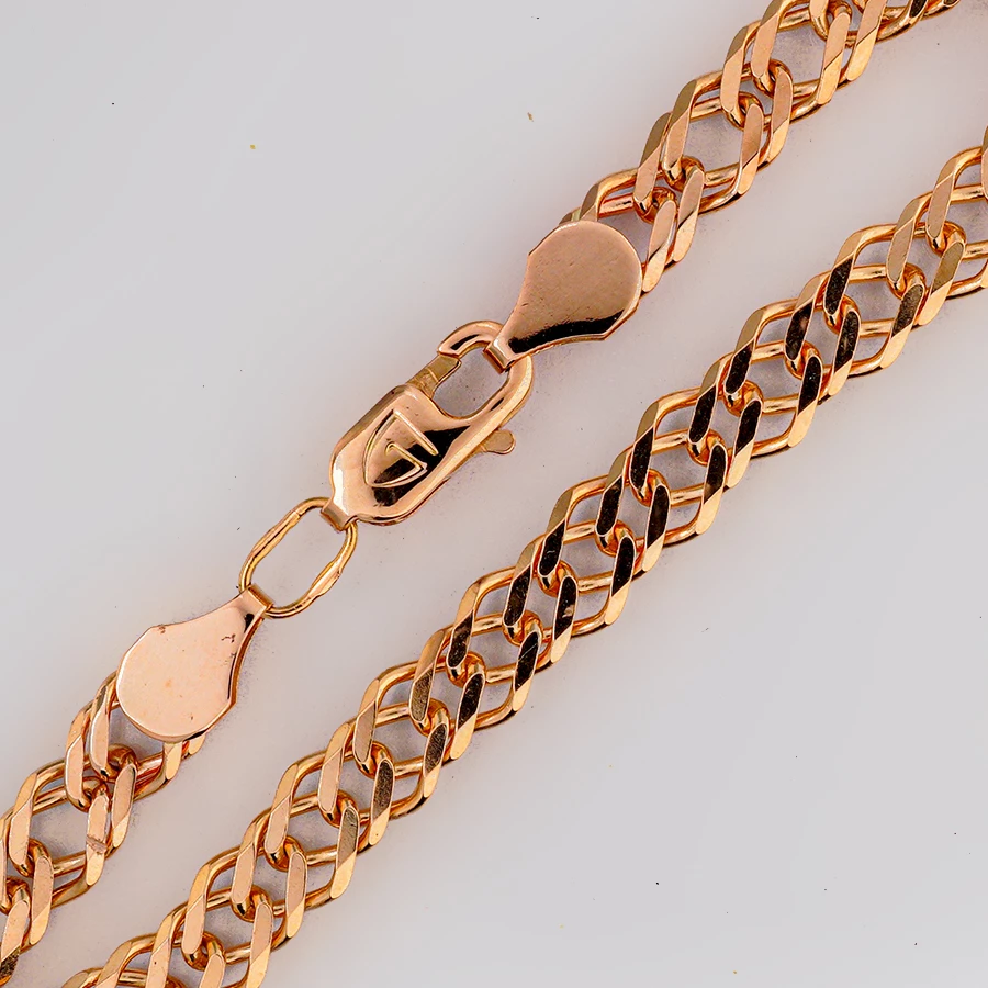 Браслет из красного золота 585 пробы