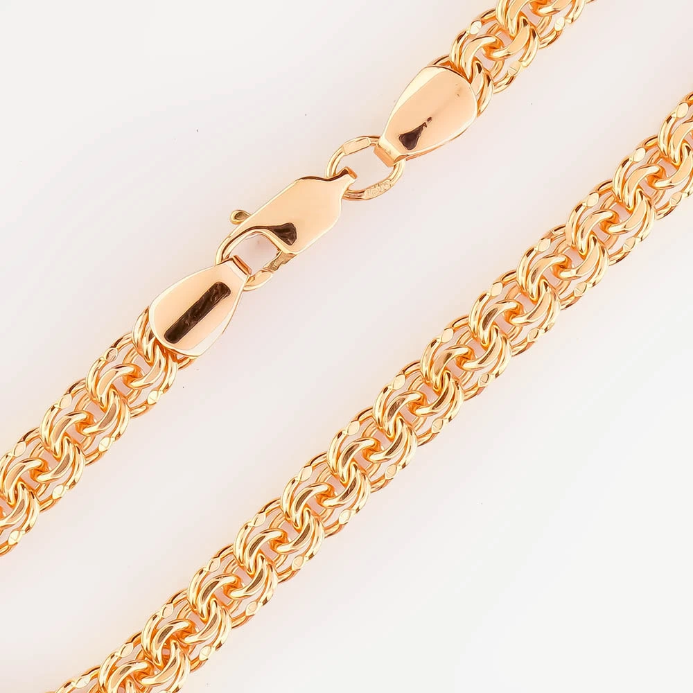 Браслет из красного золота 583 пробы