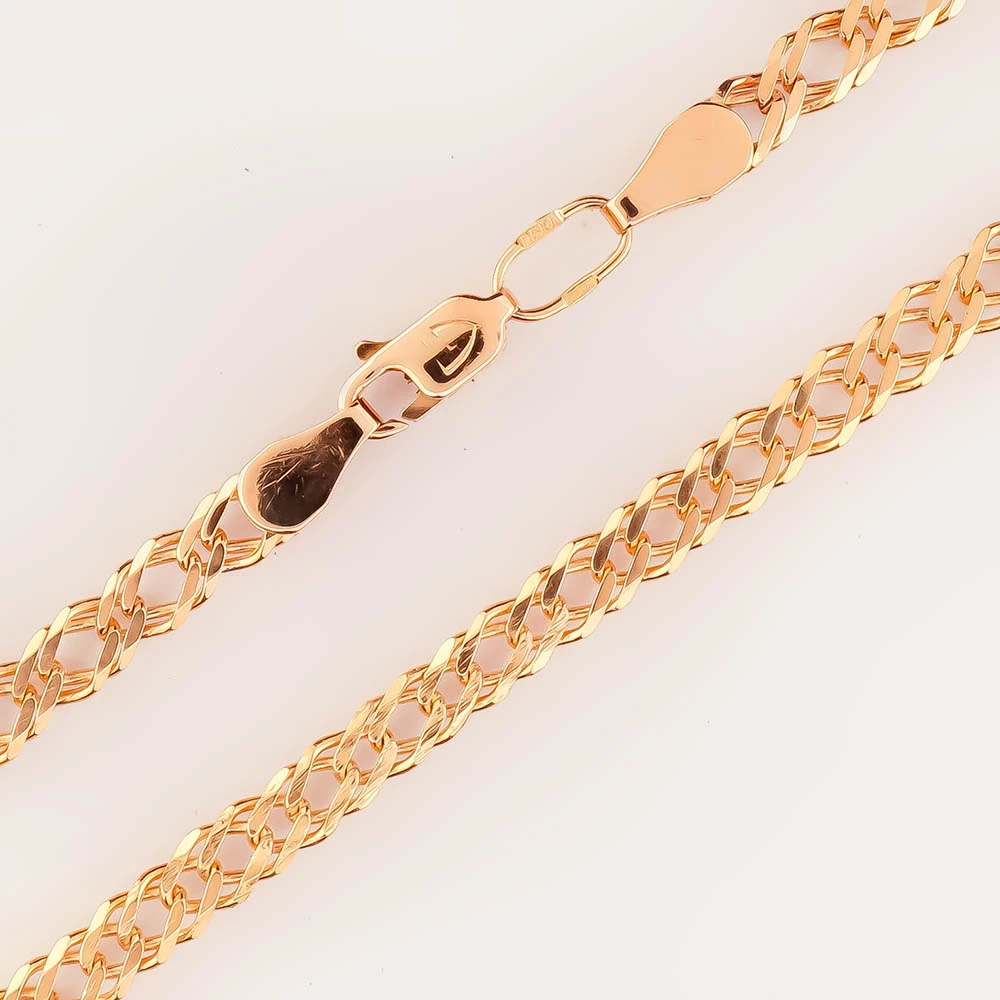 Браслет из красного золота 585 пробы