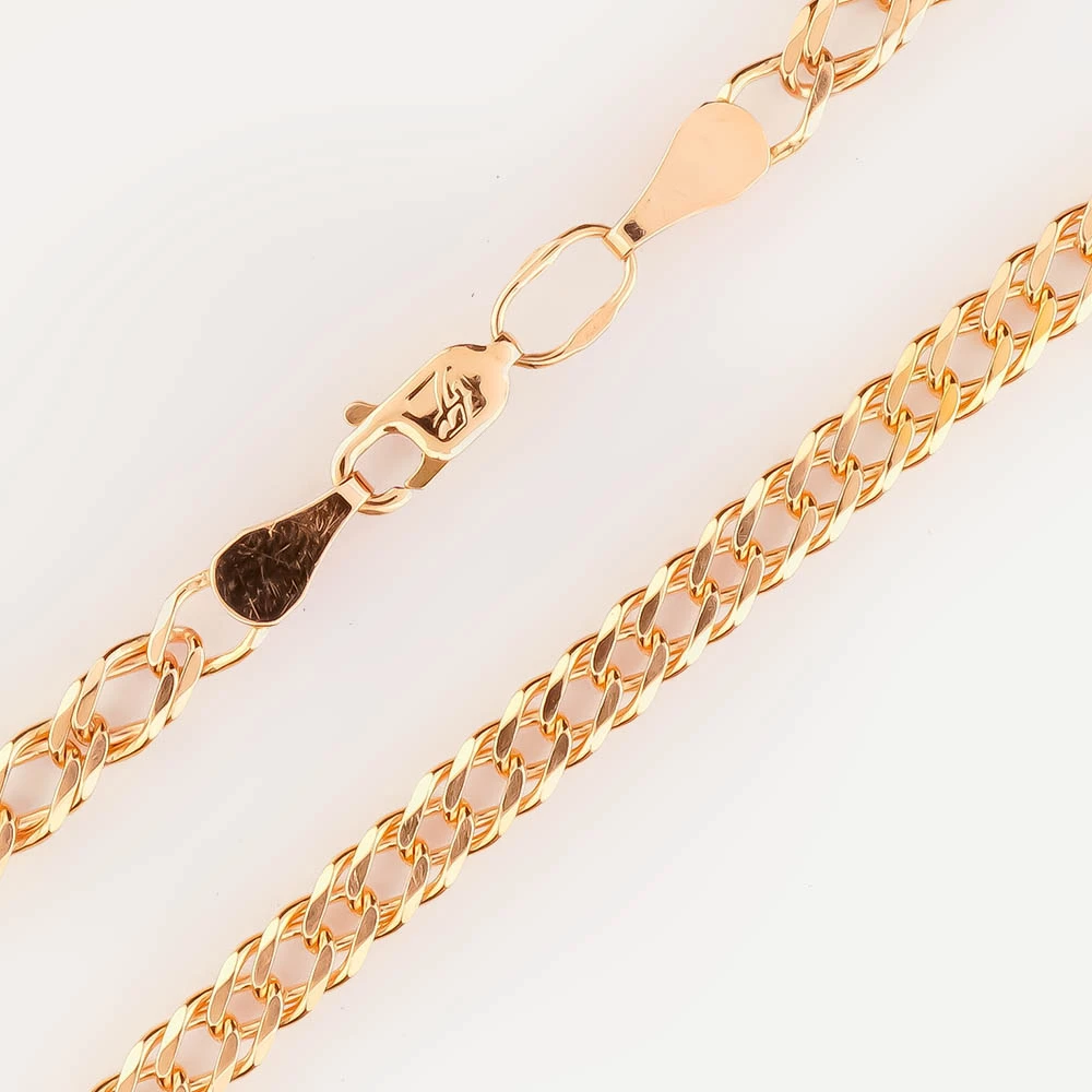 Браслет из красного золота 585 пробы