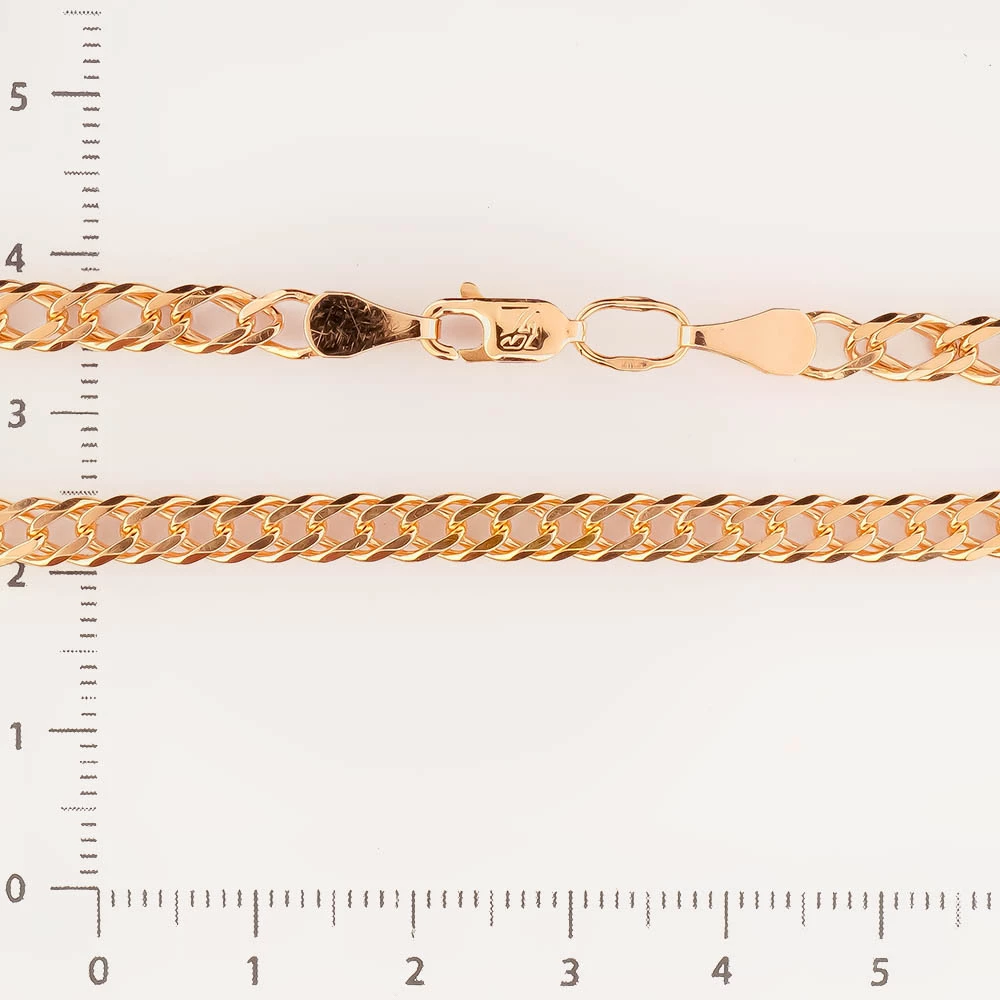 Браслет из красного золота 585 пробы