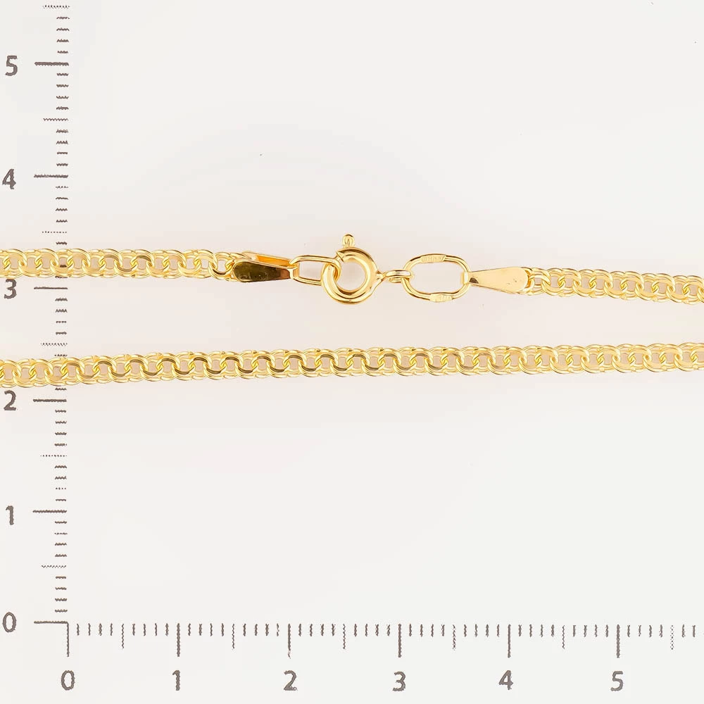 Браслет из желтого золота 585 пробы