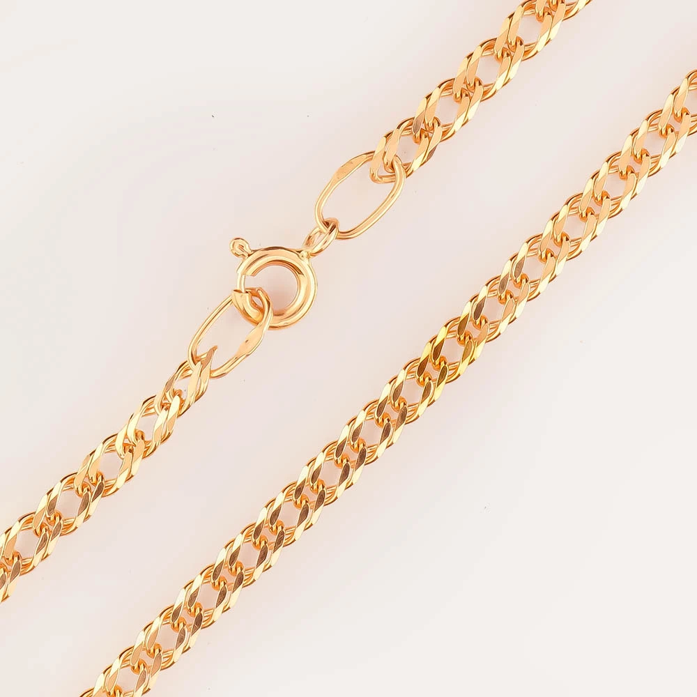 Браслет из красного золота 585 пробы