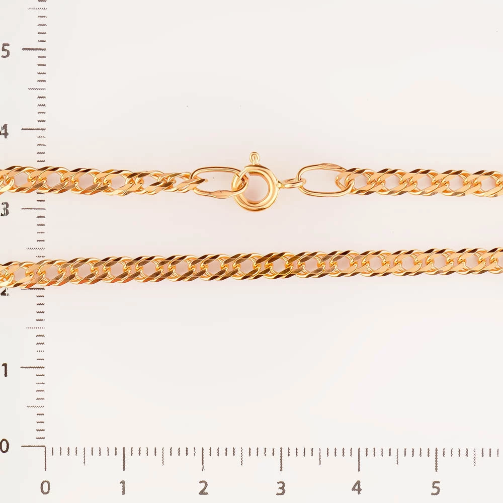 Браслет из красного золота 585 пробы