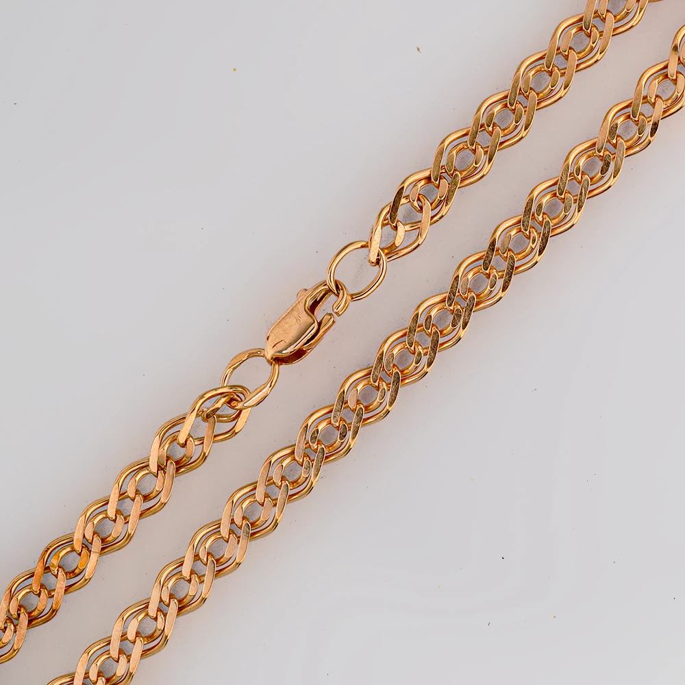 Браслет из красного золота 585 пробы