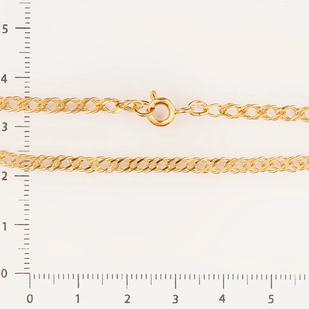 Браслет из красного золота 585 пробы