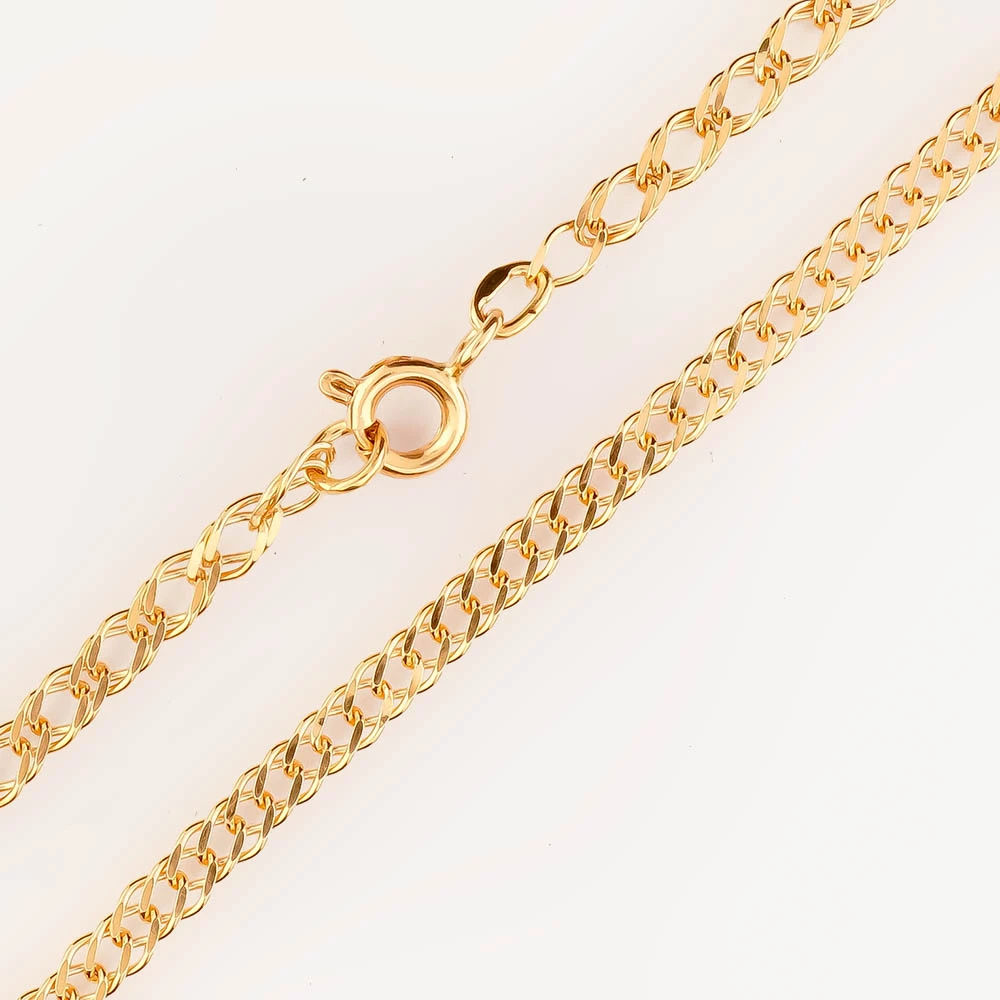 Браслет из красного золота 585 пробы