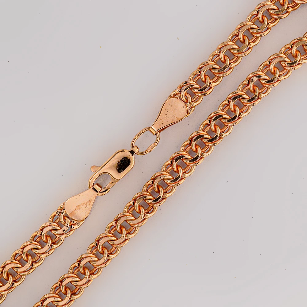 Браслет из красного золота 585 пробы