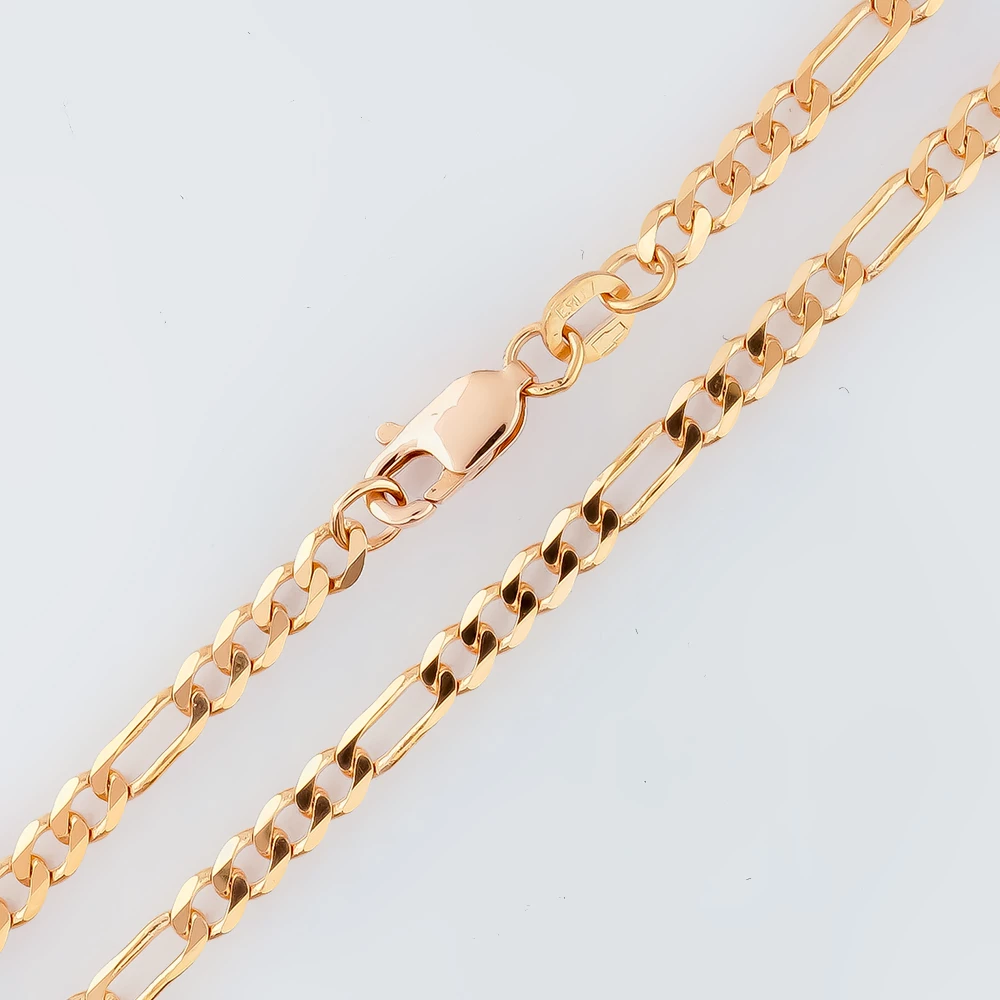 Браслет из красного золота 585 пробы