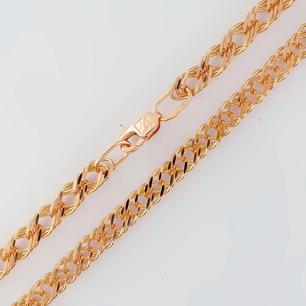 Браслет из красного золота 585 пробы