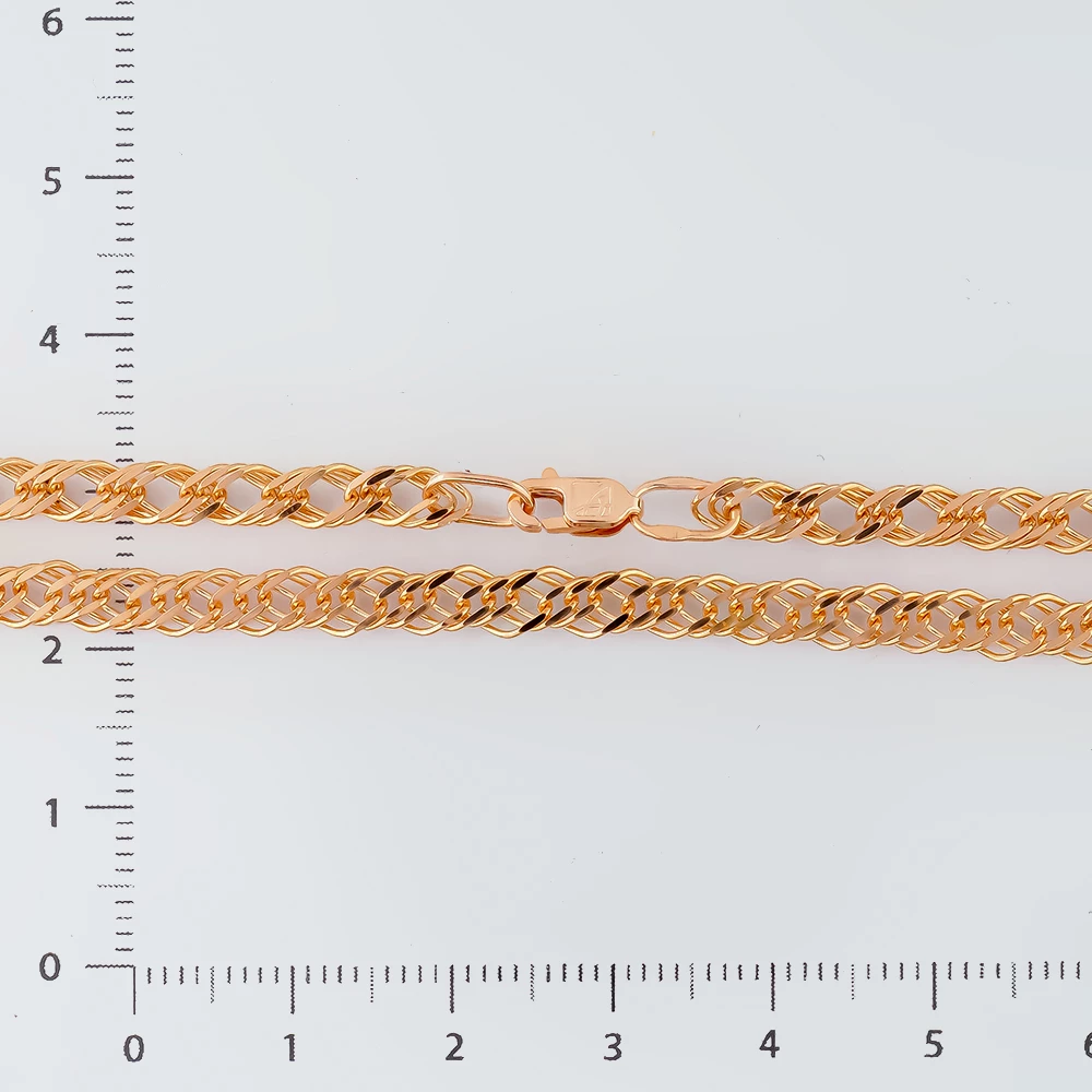 Браслет из красного золота 585 пробы