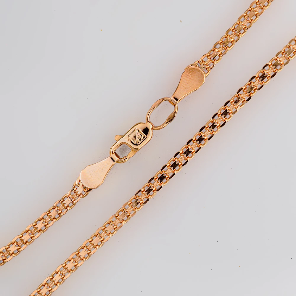 Браслет из красного золота 585 пробы