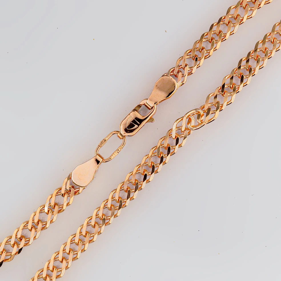 Браслет из красного золота 585 пробы