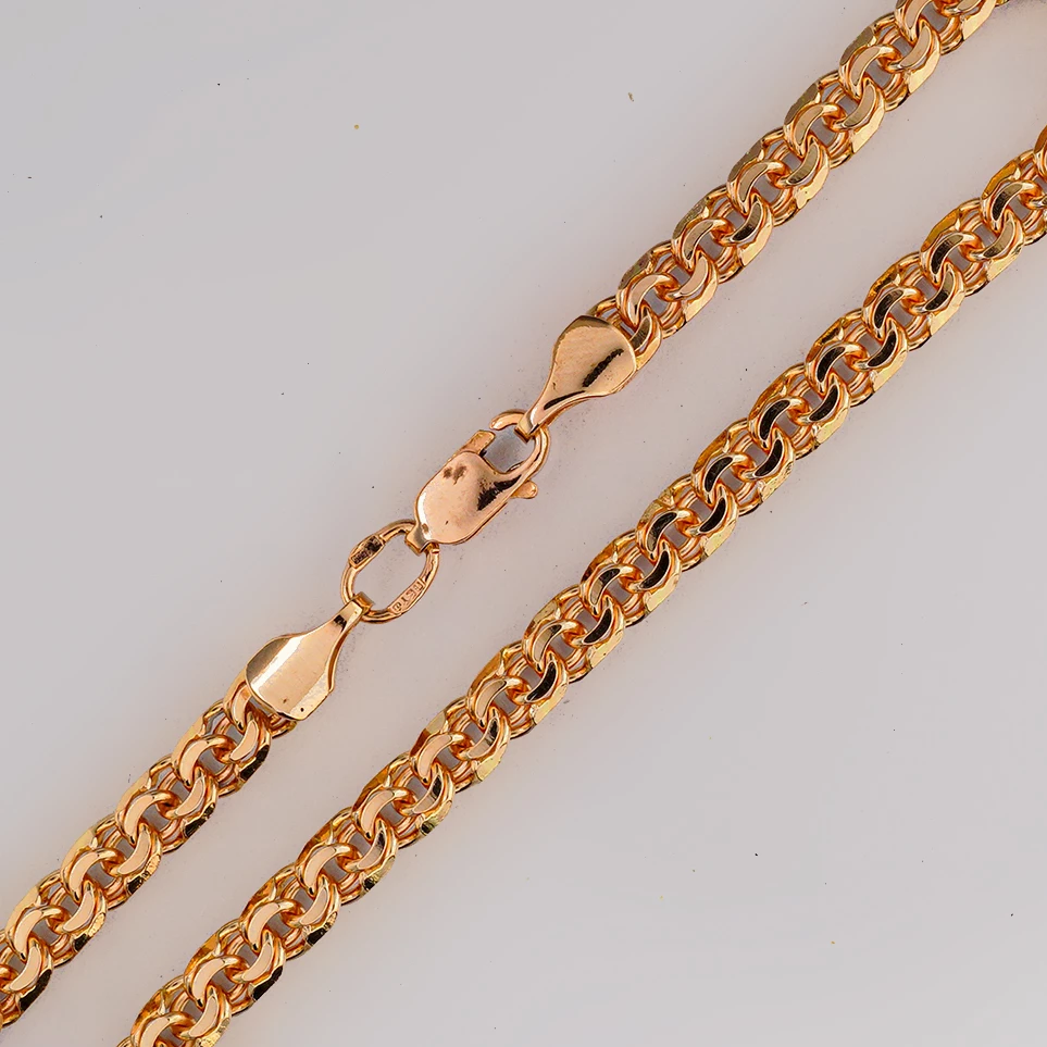 Браслет из красного золота 585 пробы