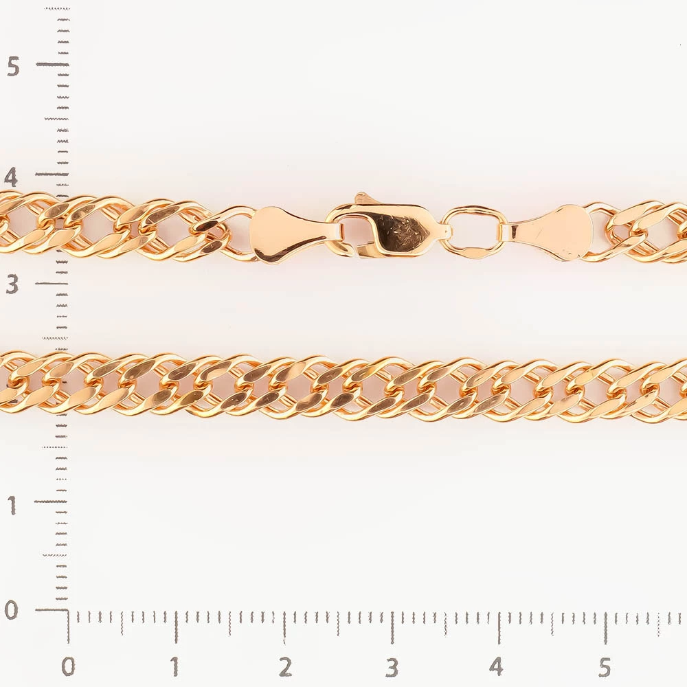 Браслет из красного золота 585 пробы