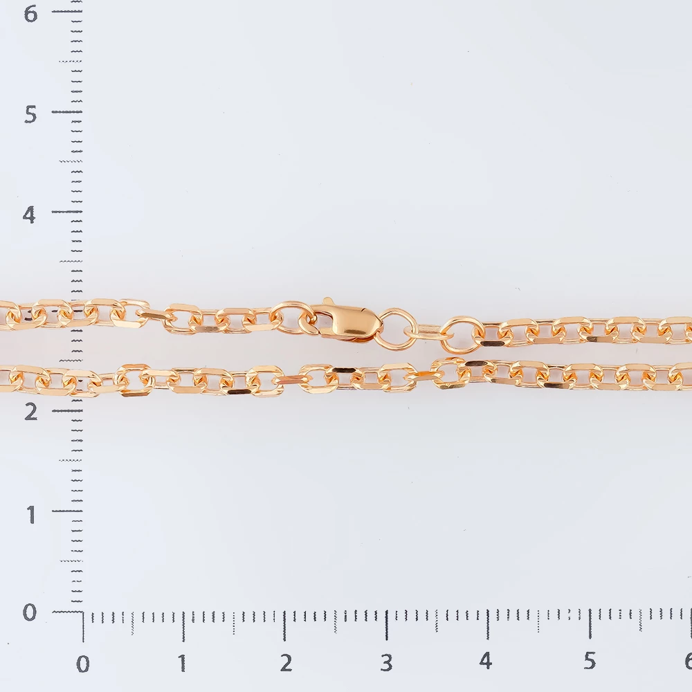 Браслет из красного золота 585 пробы