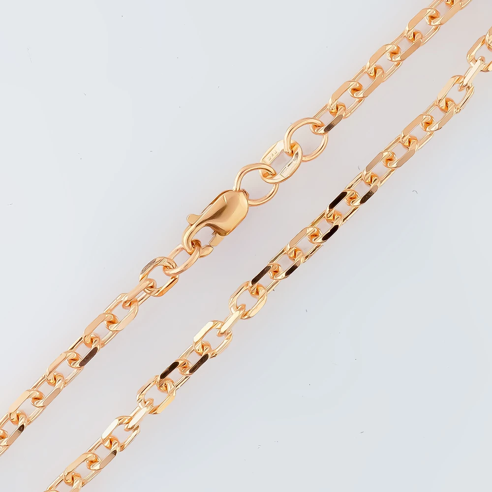 Браслет из красного золота 585 пробы