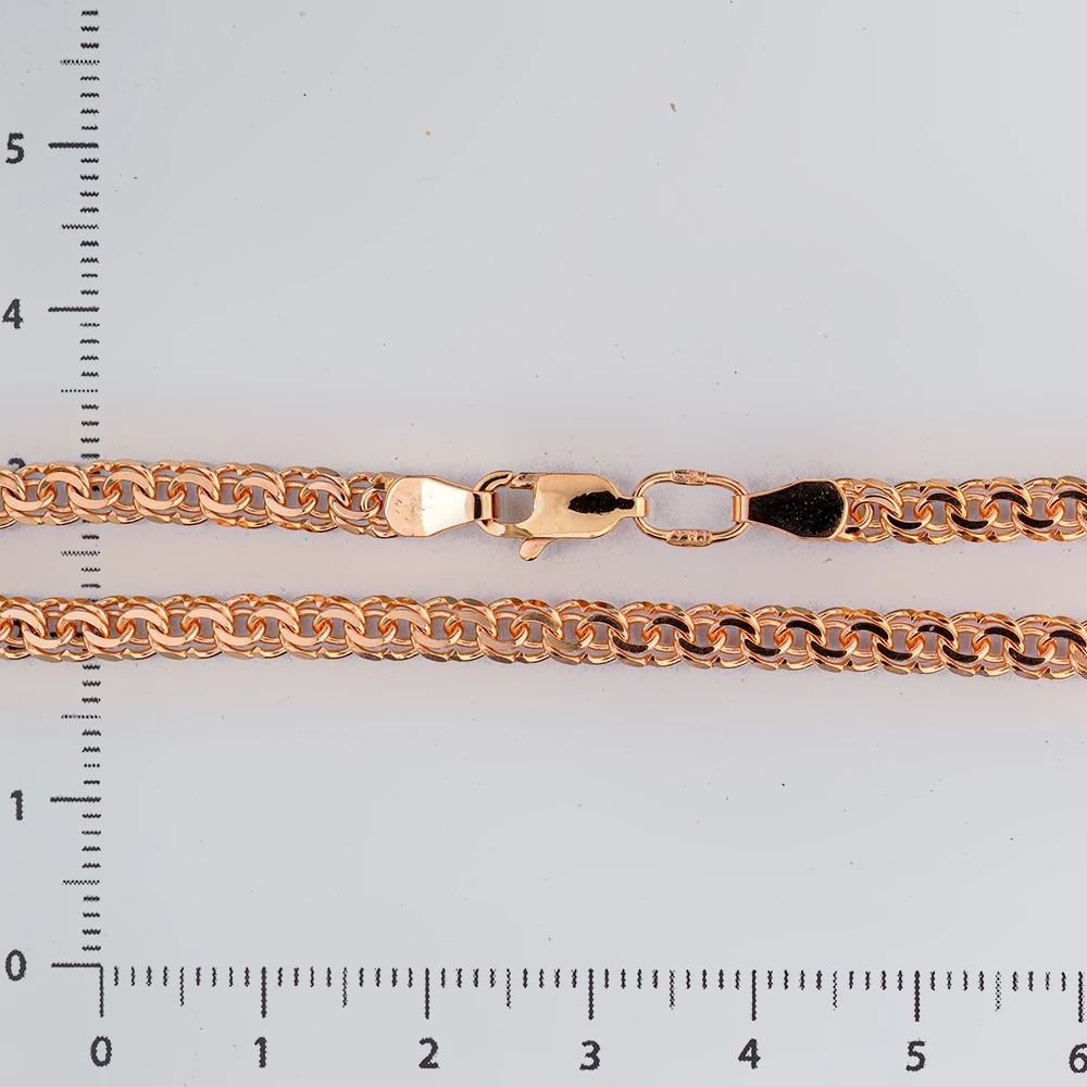 Браслет из красного золота 585 пробы