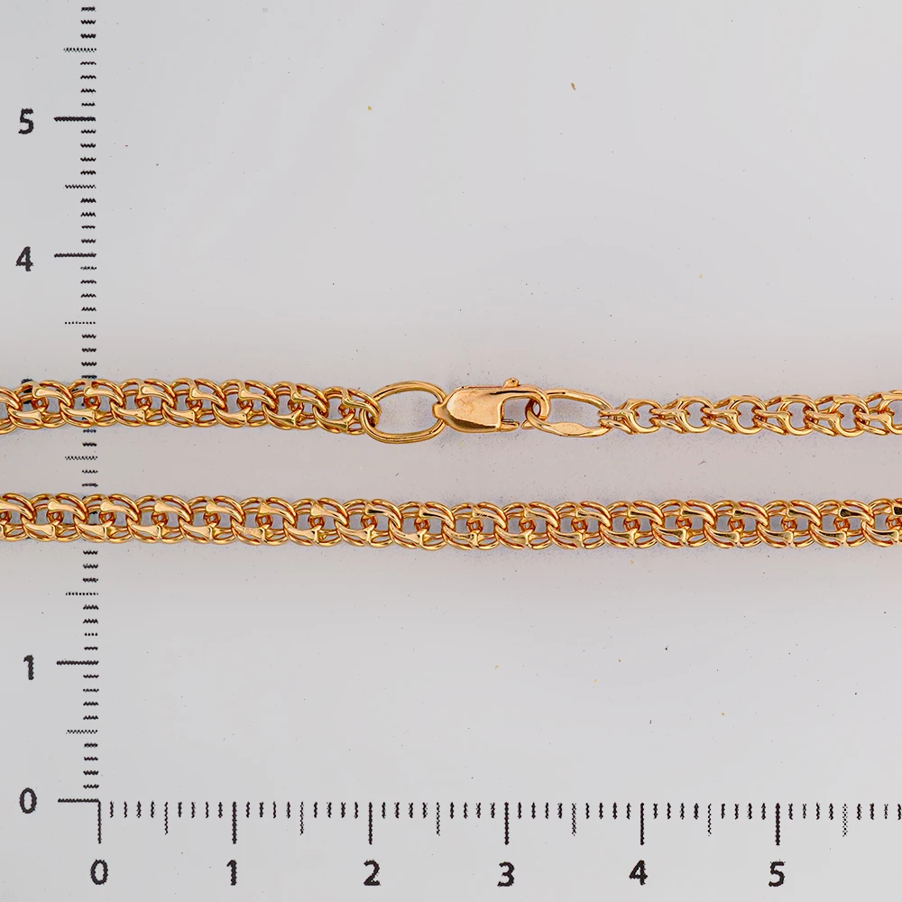 Браслет из желтого золота 585 пробы