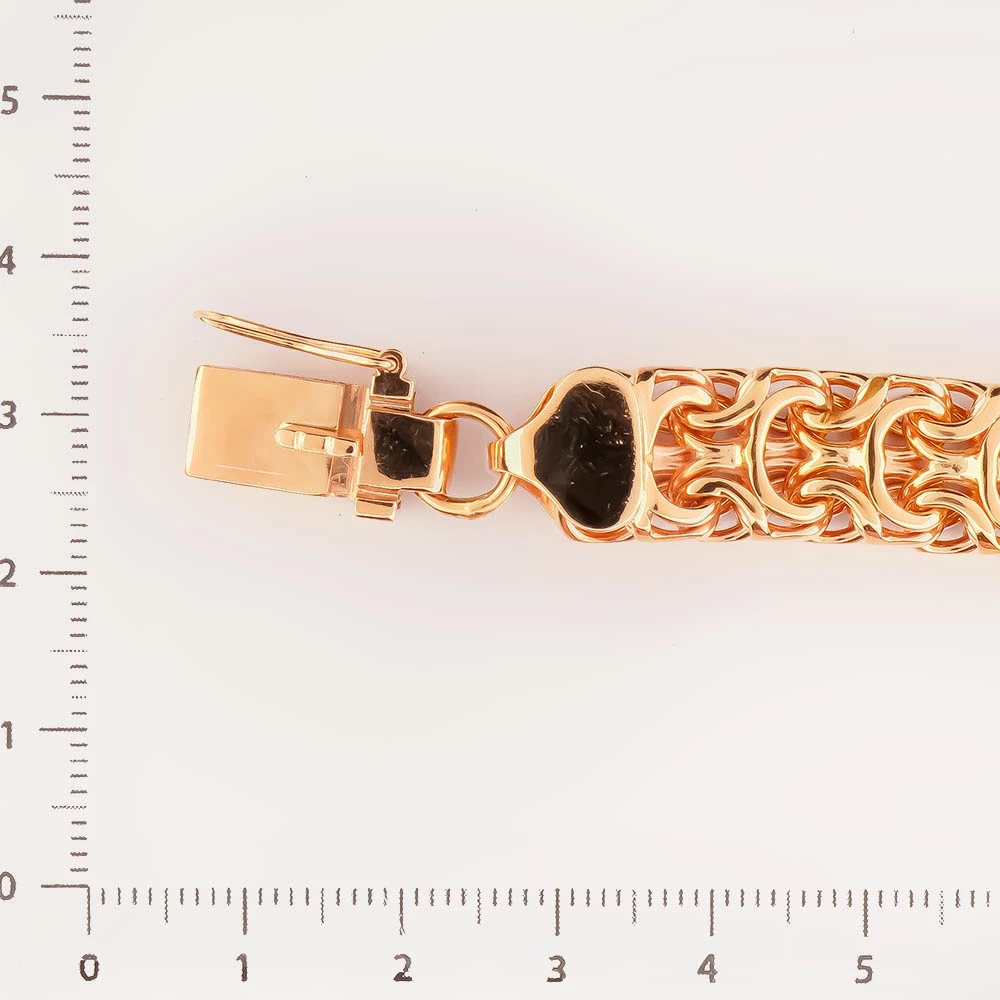 Браслет из красного золота 585 пробы