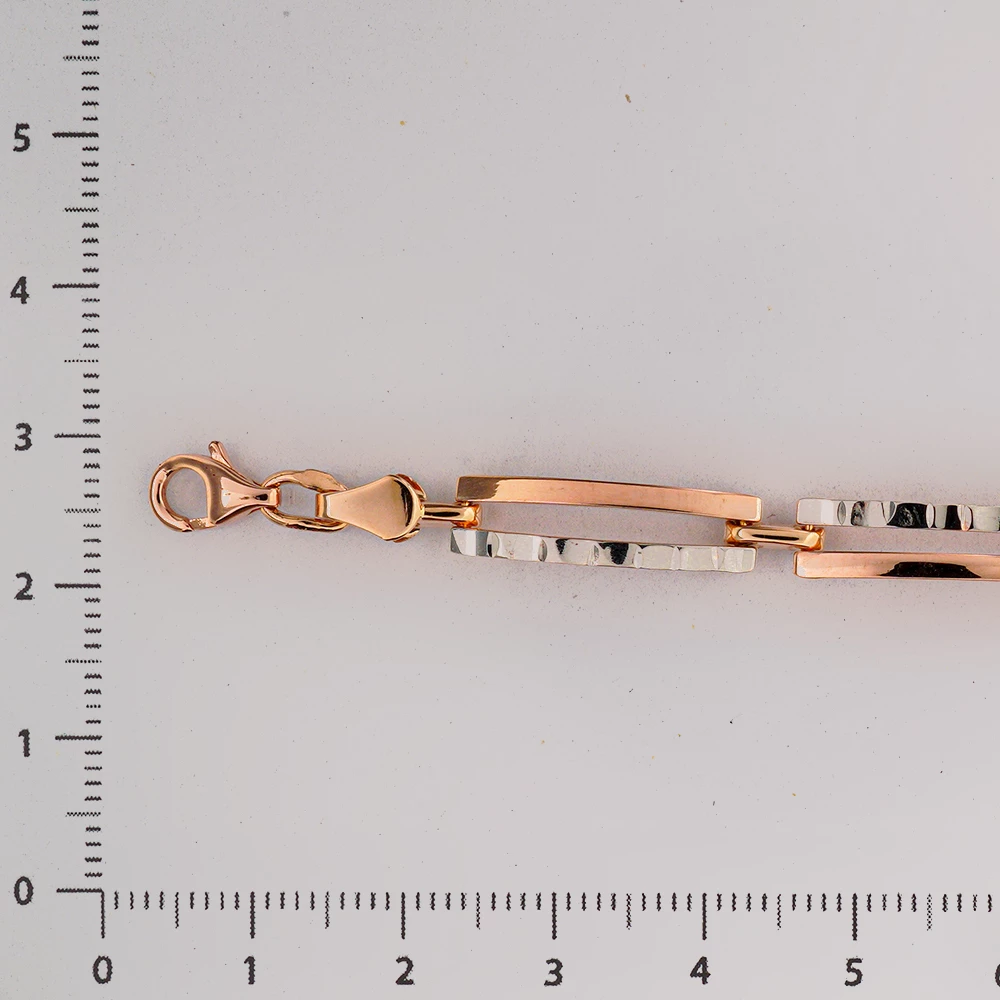 Браслет из красного золота 585 пробы