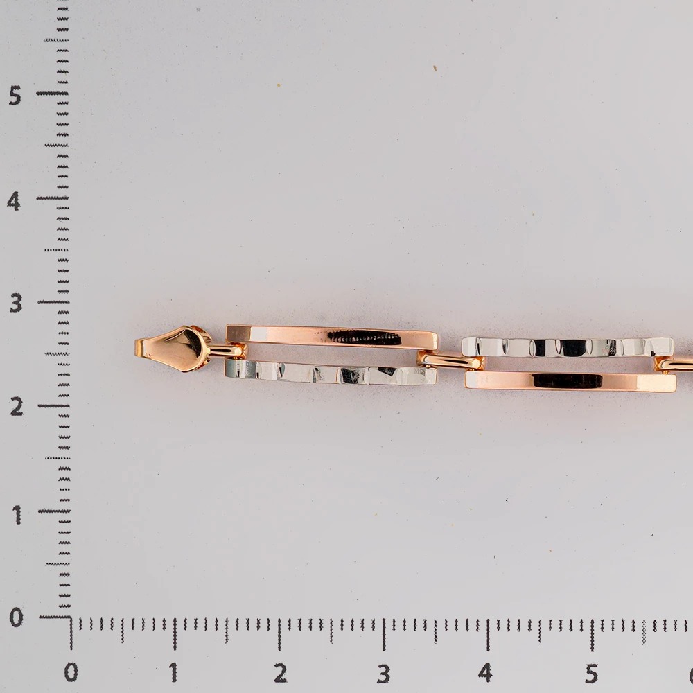 Браслет из красного золота 585 пробы