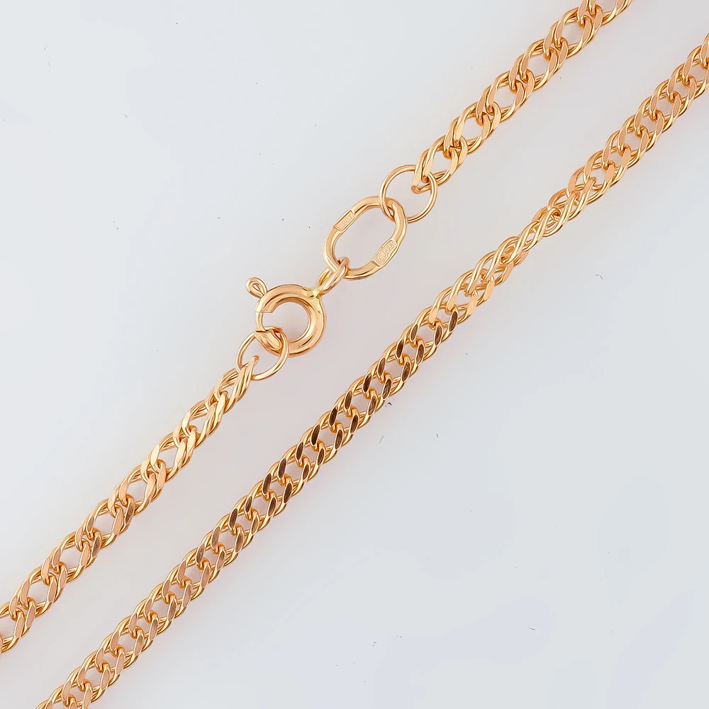 Браслет из красного золота 585 пробы